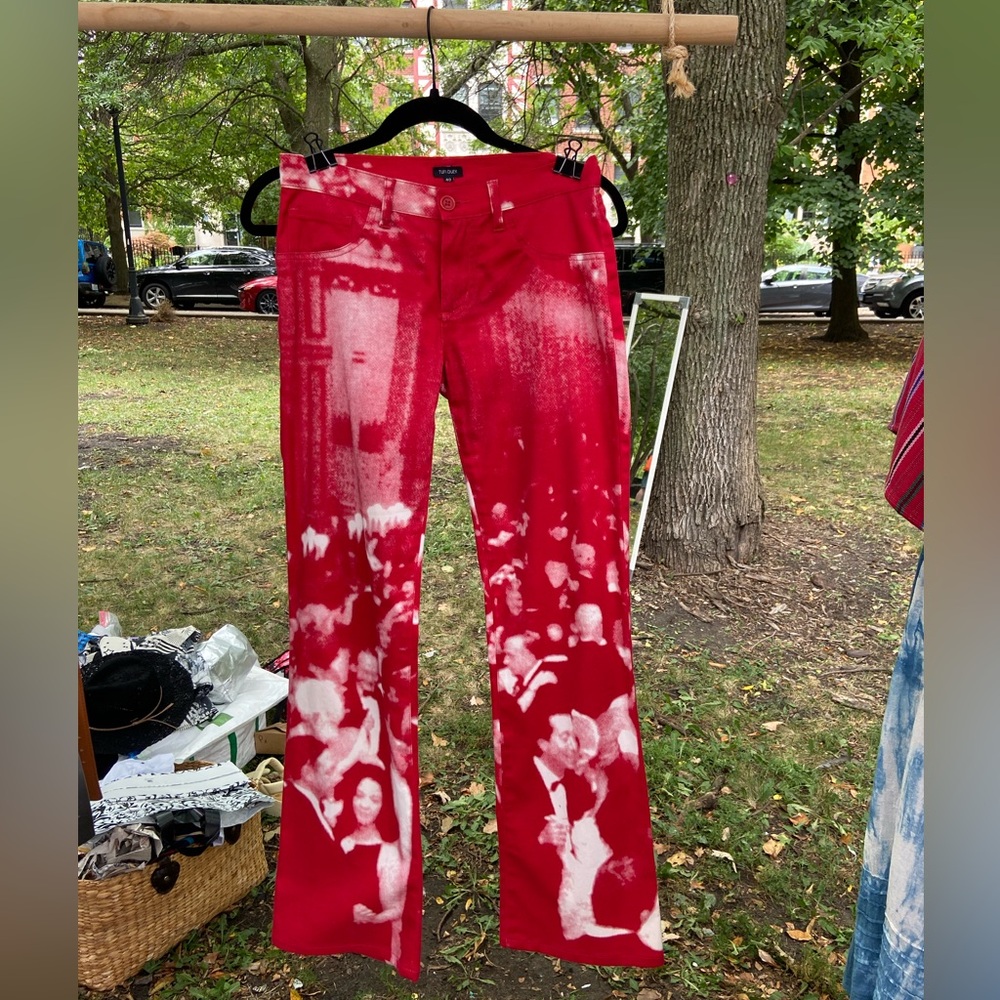 TUFI DUEK printed jeans